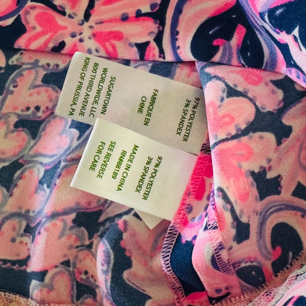 Lilly Pulitzer Kayla Stretch Dress in Indigo Love You Bunches. NWT. Size 10 - Picture 10 of 13